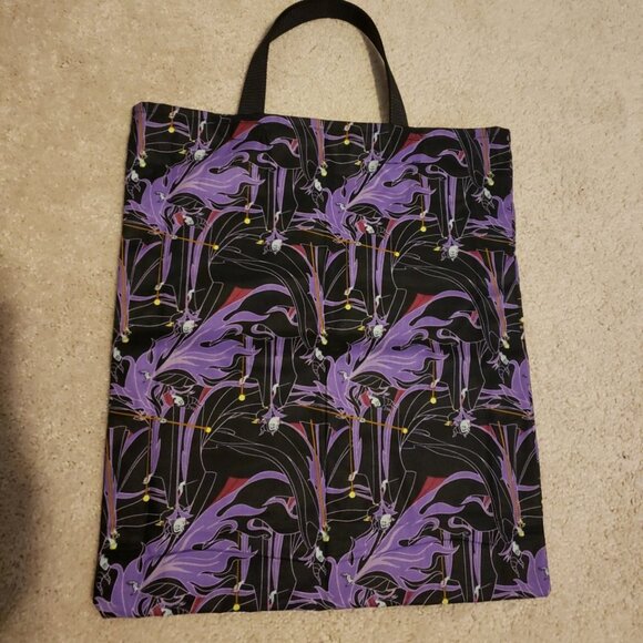 Handmade Disney Maleficent Large Shoulder Tote Bag - Picture 1 of 1